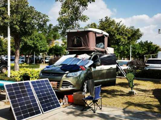 房车太阳能发电可以充几度电？房车太阳能充电-图2
